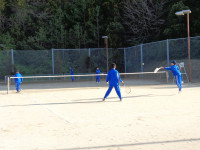 男子テニス部①