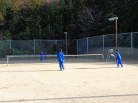 男子テニス部②
