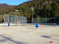 女子テニス部②