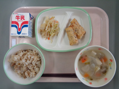 今日の給食